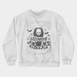 Halloween Skull t-shirt Crewneck Sweatshirt